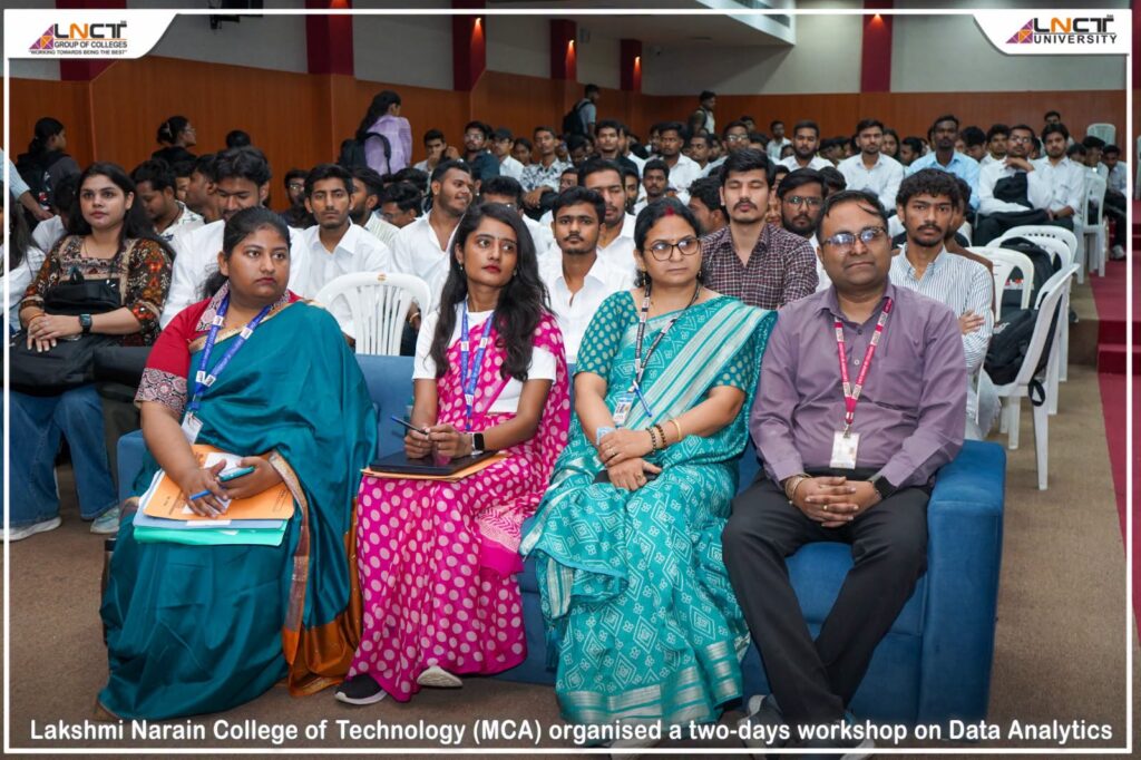 Two-Day Data Analytics Workshop Organised by LNCT MCA 3