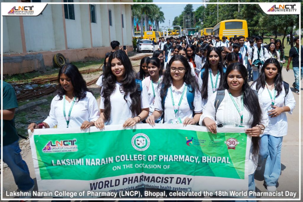 Lakshmi Narain College of Pharmacy, Bhopal Celebrates the 18th World Pharmacist Day with Awareness Activities on Antimicrobial Resistance and Patient Safety 1