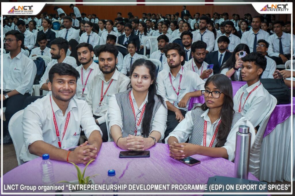 LNCT Entrepreneurship Development Programme on Export of Spices 1