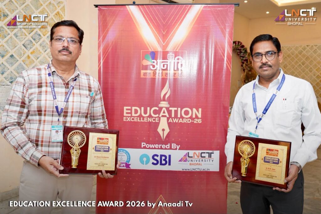 LNCT Faculty Honoured with Education Excellence Award 2026 2