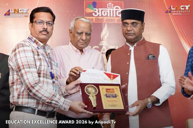 LNCT Faculty Honoured with Education Excellence Award 2026 1