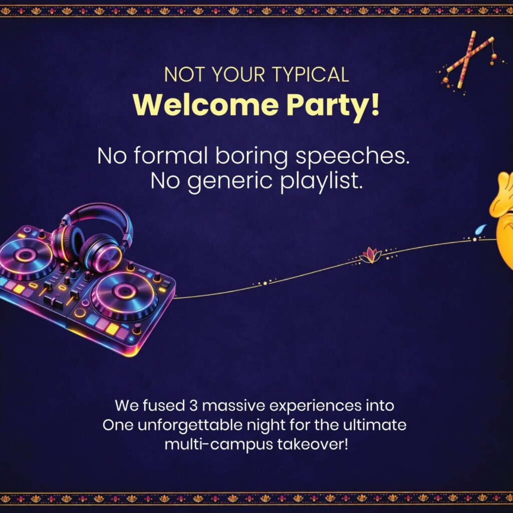 LNCT Group Freshers Party 2026 – A Grand Night of Comedy, Live Concert and DJ Night Across Three Campuses 2