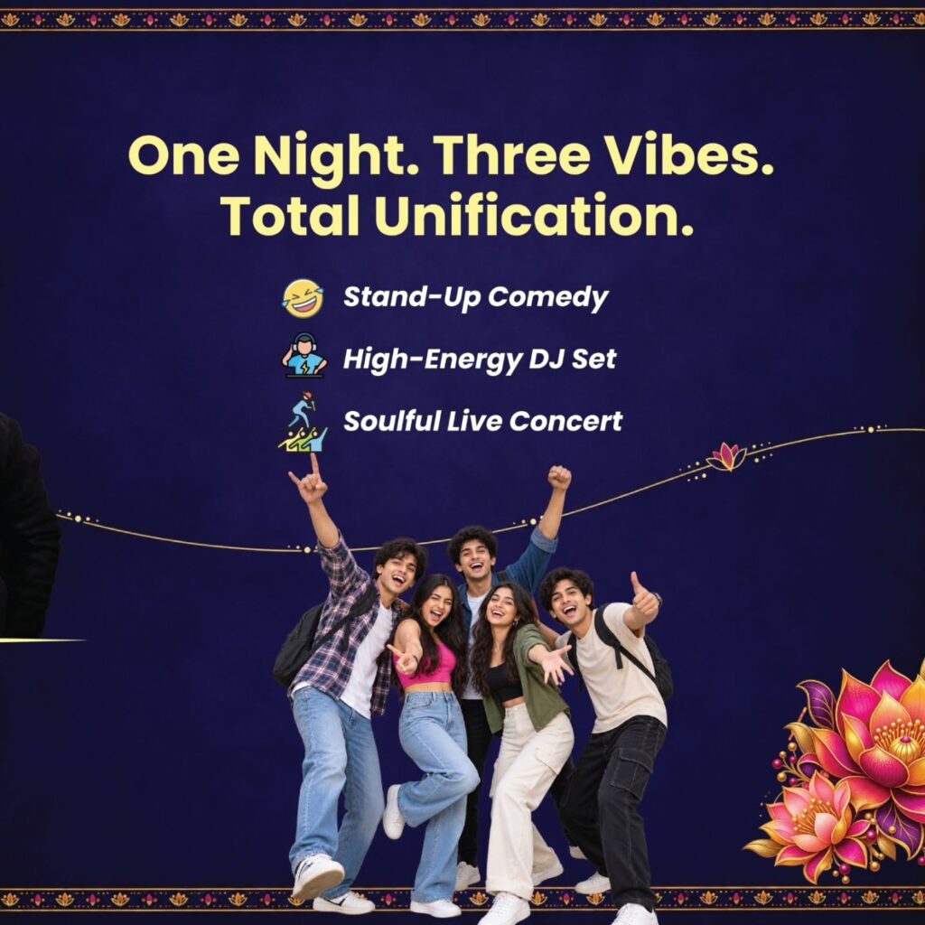 LNCT Group Freshers Party 2026 – A Grand Night of Comedy, Live Concert and DJ Night Across Three Campuses 6
