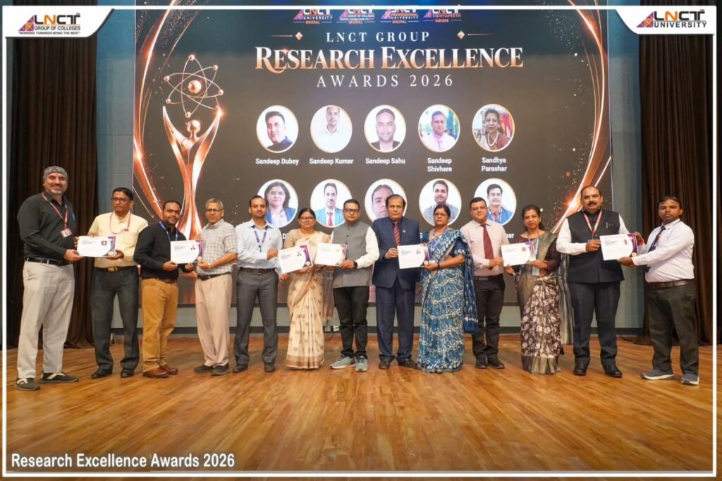 LNCT Group Research Excellence Awards 2026 – Honouring Faculty & Researchers 4