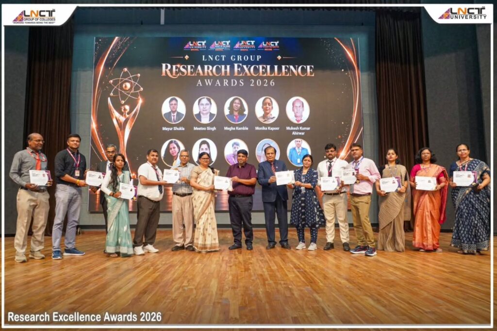 LNCT Group Research Excellence Awards 2026 – Honouring Faculty & Researchers 6