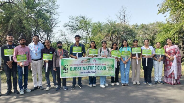 Quest Nature Club Students Participate in “Stand for Wildlife” at Van Vihar 1